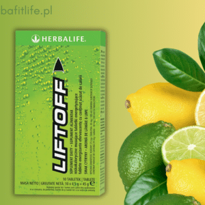 NAPÓJ ENERGETYZUJĄCY CYTRYNOWY - Liftoff Napój energetyzujący o smaku cytrynowym 10 tabletek