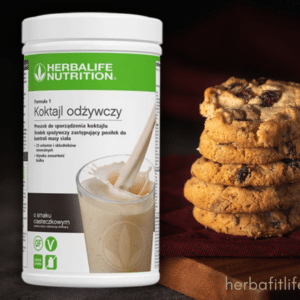 Koktajl Herbalife ciasteczkowy - F1 Koktajl odżywczy o smaku ciasteczkowym 550 g.
