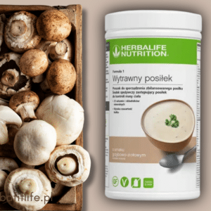 Koktajl Herbalife grzybowo-ziołowy - F1 Koktajl odżywczy o smaku grzybowo-ziołowym 550 g.