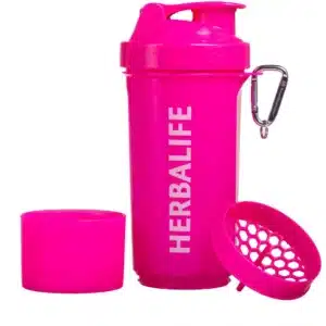 SHAKER HERBALIFE NEON - neon różowy 400ml 1 sztuka