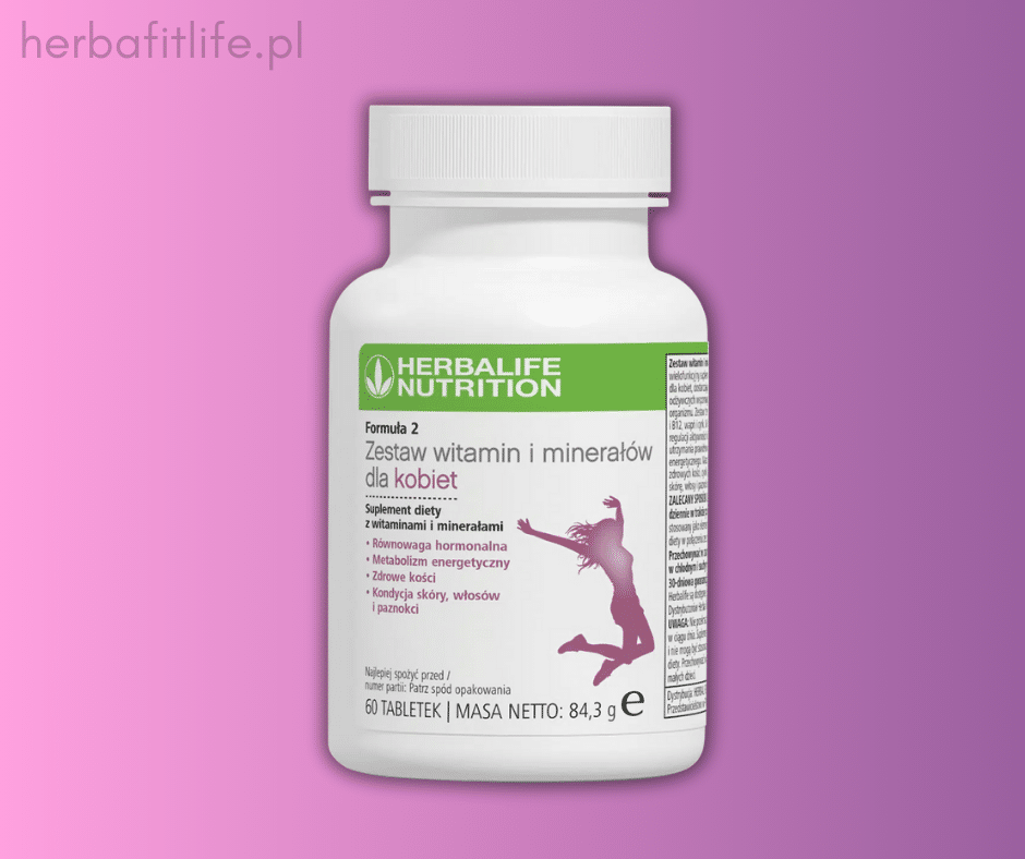 WITAMINY DLA KOBIET - Zestaw witamin i minerałów dla kobiet 60 tabletek