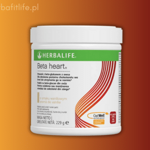 SUPLEMENT NA CHOLESTEROL - Beta heart Suplement diety o smaku waniliowym 229 g