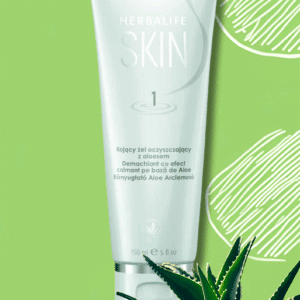 ŻEL DO MYCIA TWARZY Z ALOESEM CERA NORMALNA/SUCHA - Herbalife SKIN 150 ml