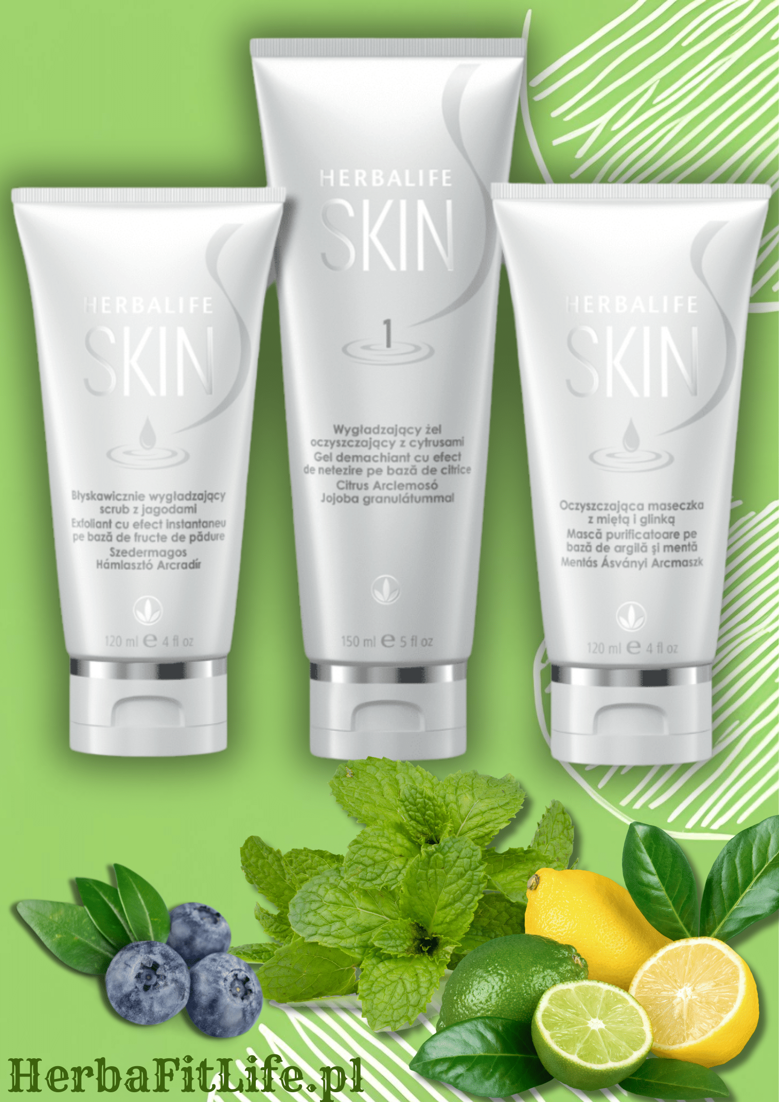 PERFEKCYJNE OCZYSZCZENIE TWARZY - Zestaw kosmetyków oczyszczających